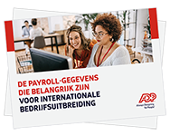 CTA de payroll-gegevens die belangrijk zijn