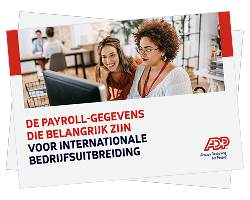 De payroll-gegevens die belangrijk zijn